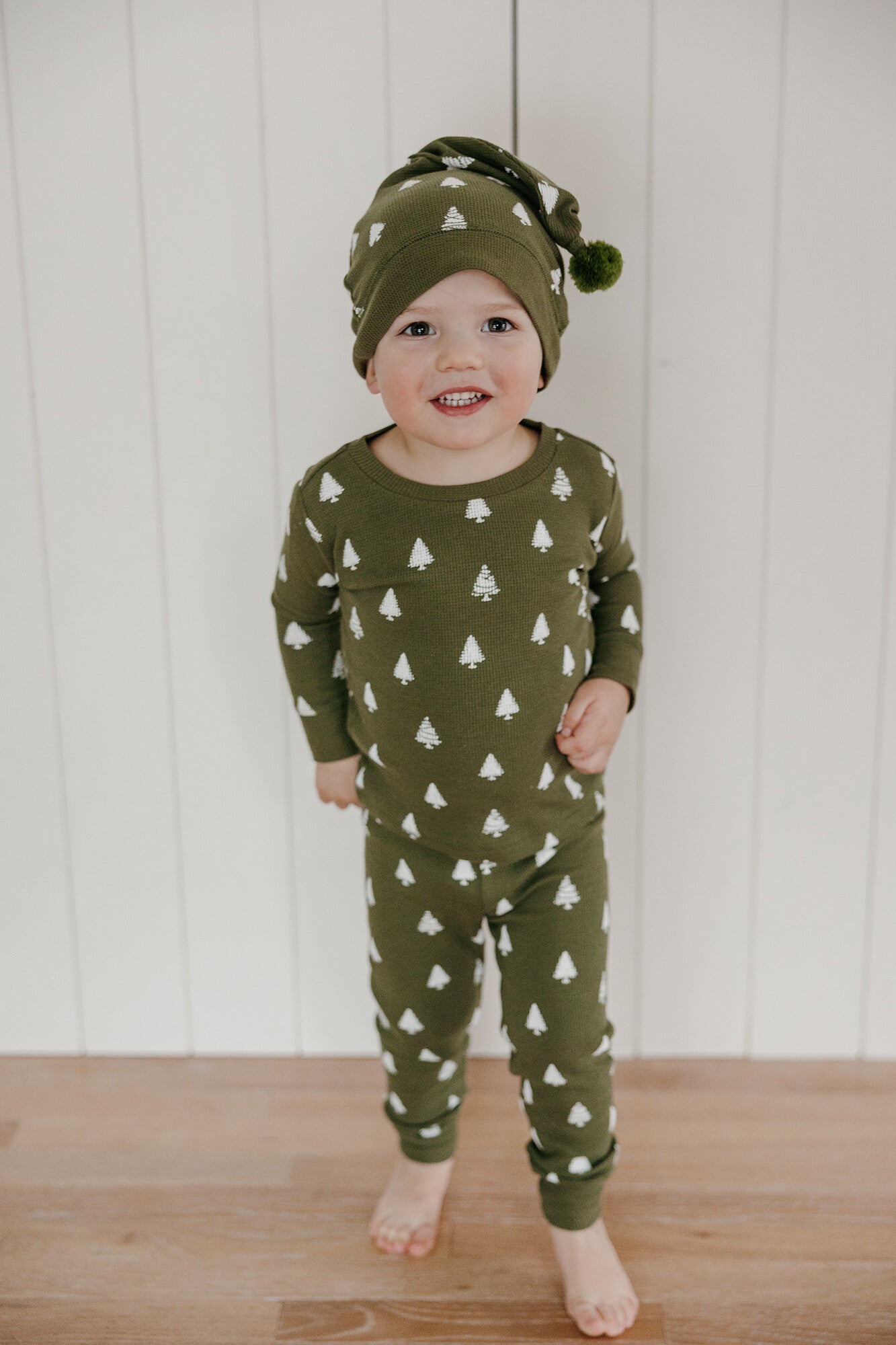 Frosty Pine Holiday Thermal PJ set