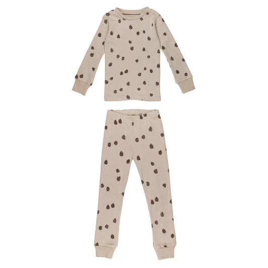 Kids' Organic L/Sleeve PJ Set