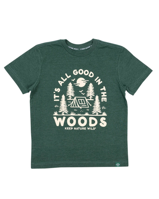 Good in the Woods Youth Tee | Heather Forest
