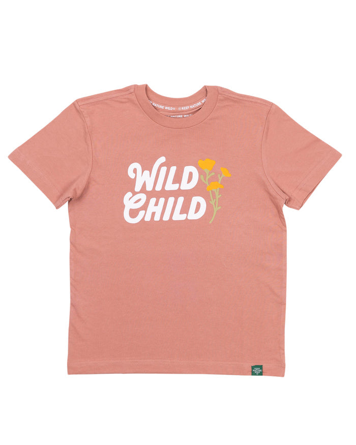 Wild Child Youth Tee | Canyon Rose