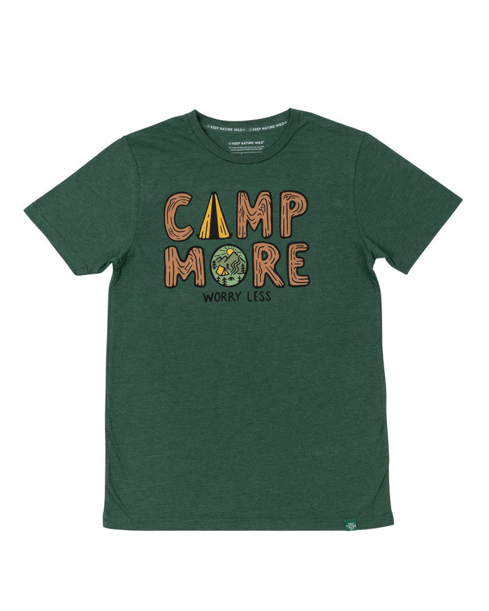 Camp More | Unisex Tee | Heather Forest