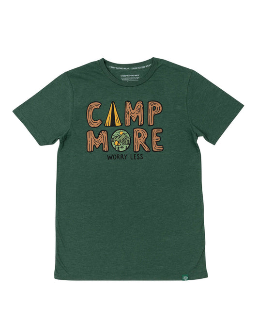 Camp More | Unisex Tee | Heather Forest