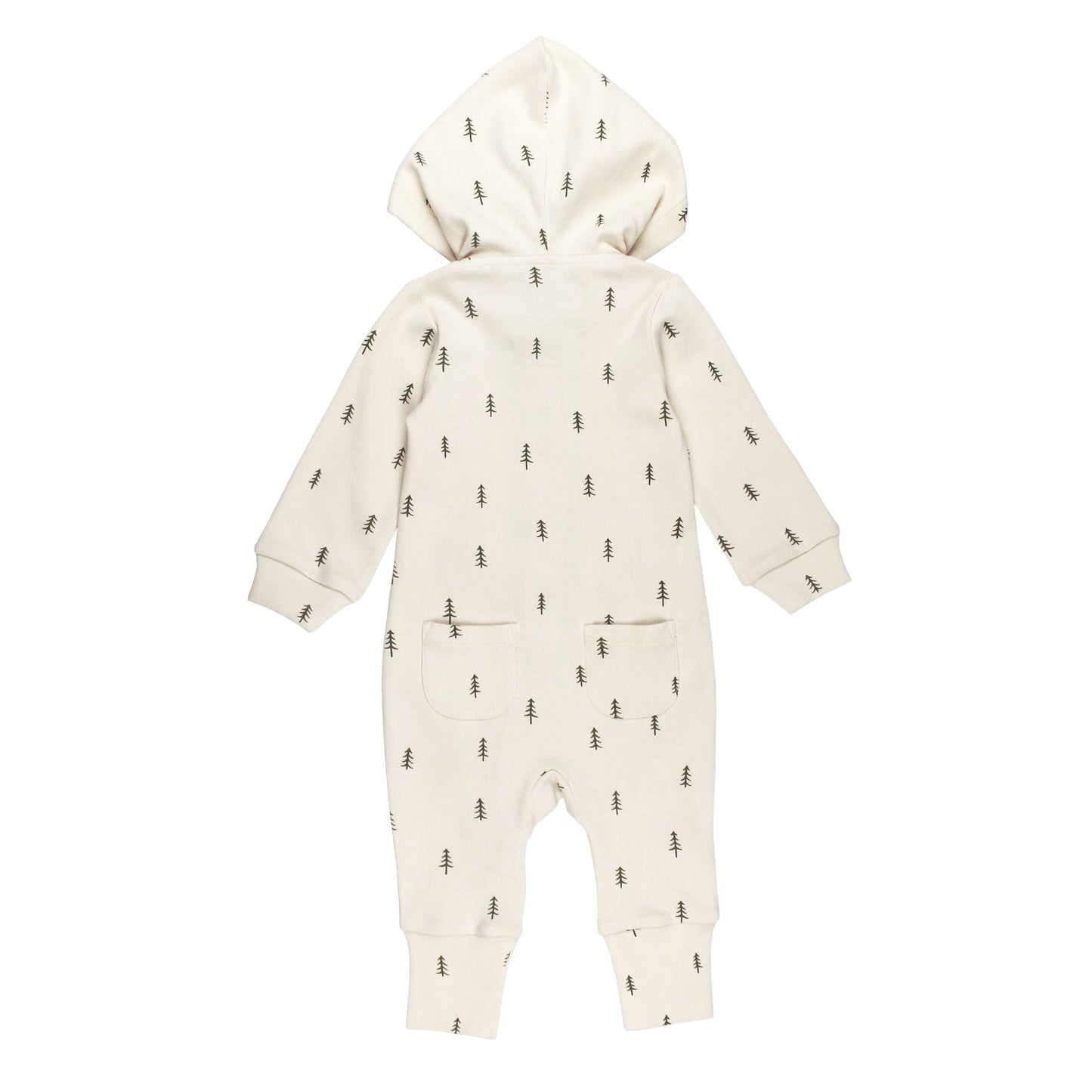 Organic Zipper Romper