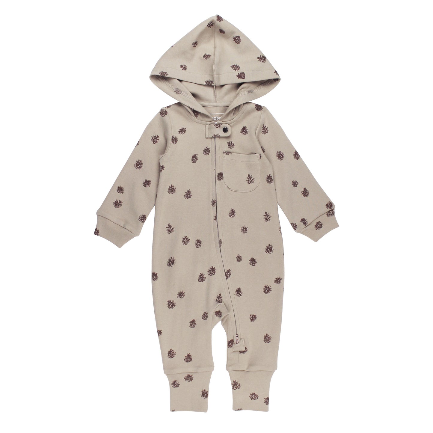 Organic Zipper Romper