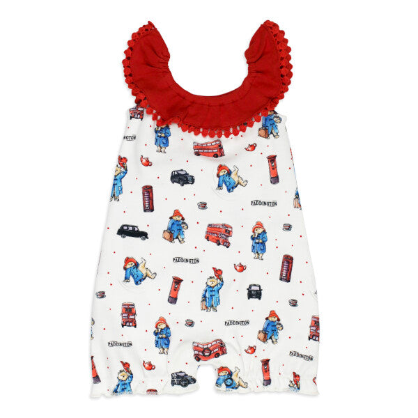 Organic Bubble Romper - London Paddington
