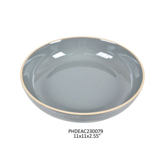 Legbar Blue Serving Bowl