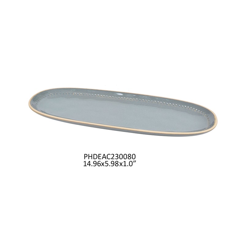 Legbar Blue Serving Platter