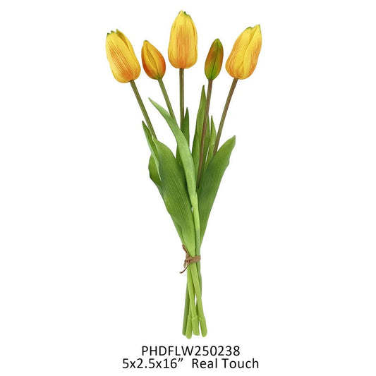 Yellow Tulip Bunch