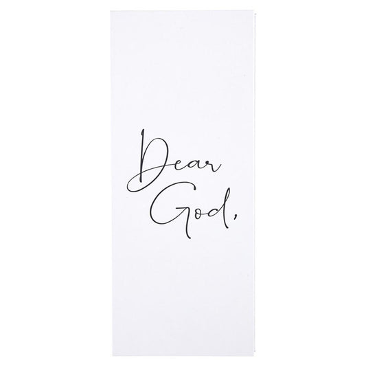 Face to Face Notepad - Dear God