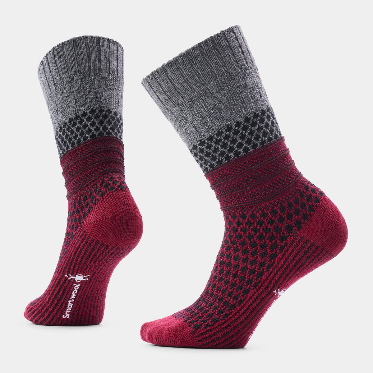 Women's Everyday Cozy Popcorn Cable Crew Socks