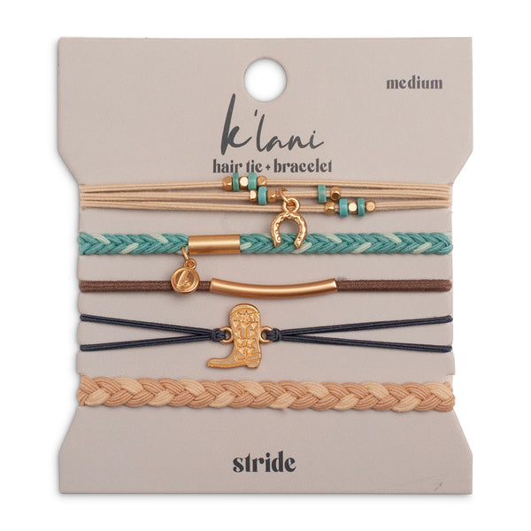 K'lani Stride hair tie + bracelet