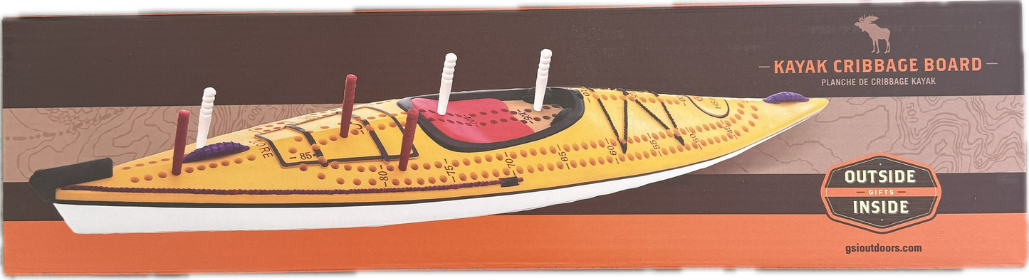 Kayak Cribbage Board