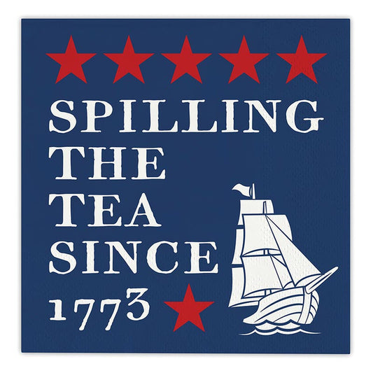 Beverage Napkin - Spilling The Tea