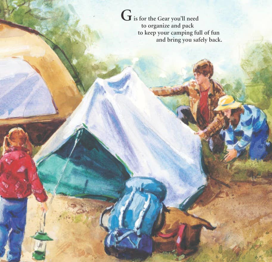 S is for S'mores: A Camping Alphabet Picture Book