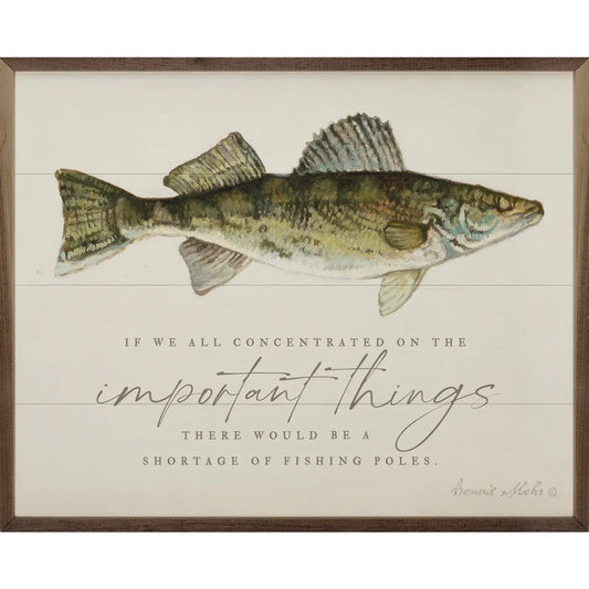 Fishing I By Bonnie Mohr