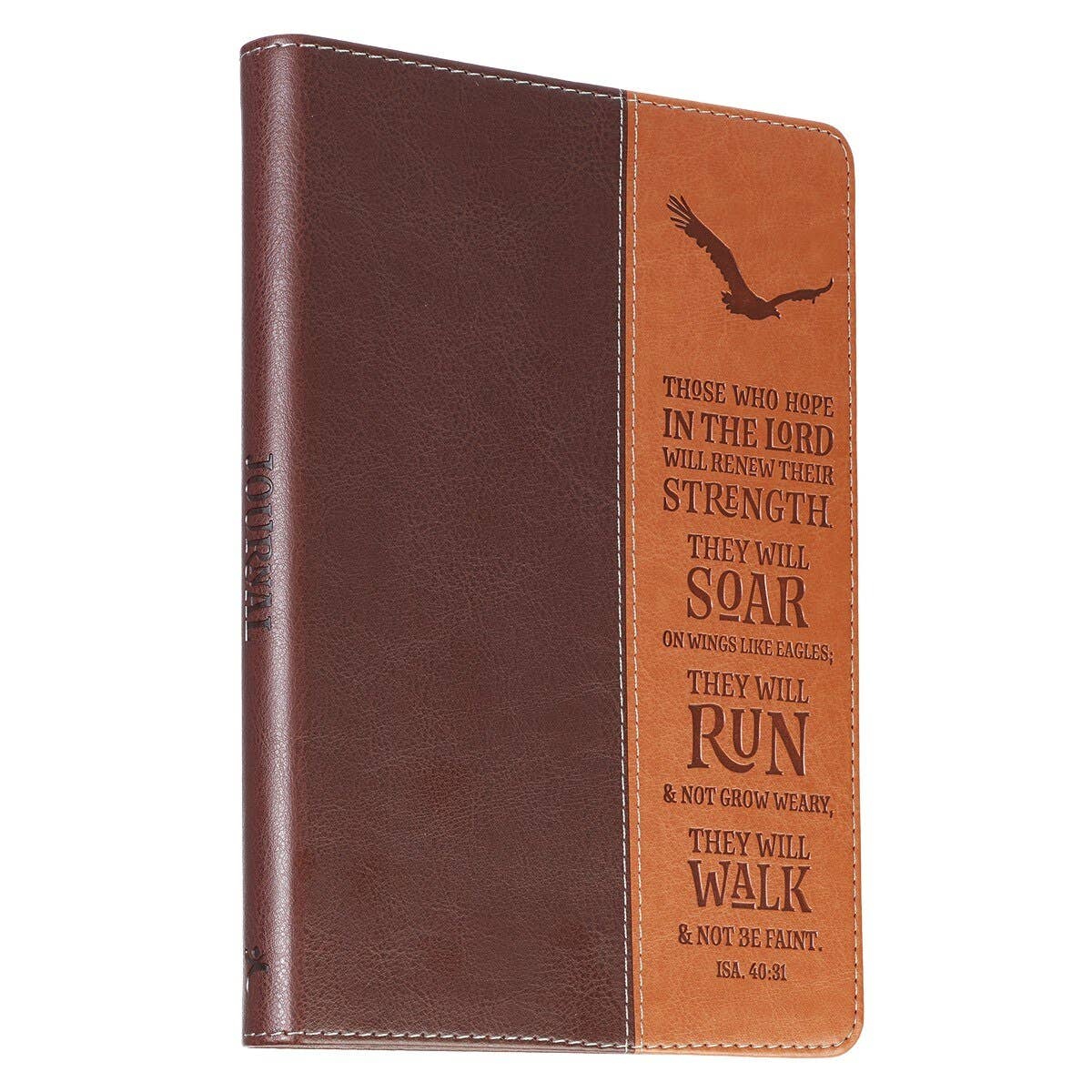 Journal Classic Brown Two-tone Wings Like Eagles Isa. 40:31