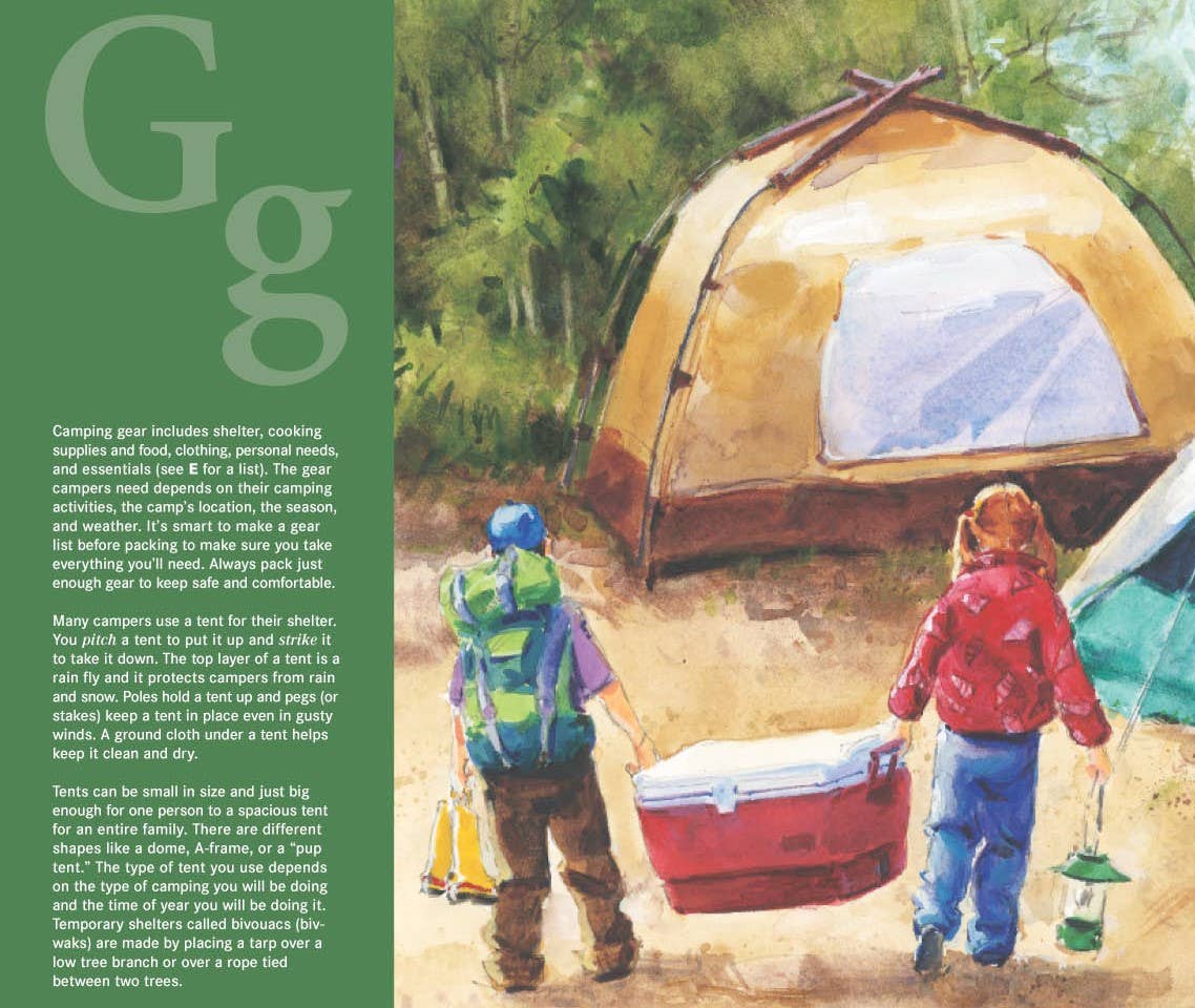 S is for S'mores: A Camping Alphabet Picture Book