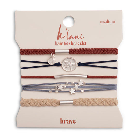 K'lani Brave hair tie + bracelet