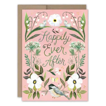 Happily Ever After Wedding Card