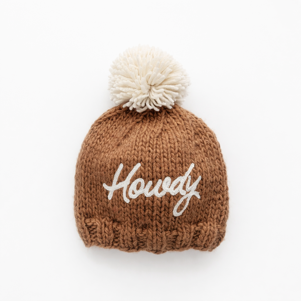 Howdy Beanie Hat Pecan for Baby & Kids