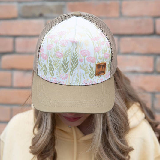 Wild Field Unisex Trucker - Sage Green