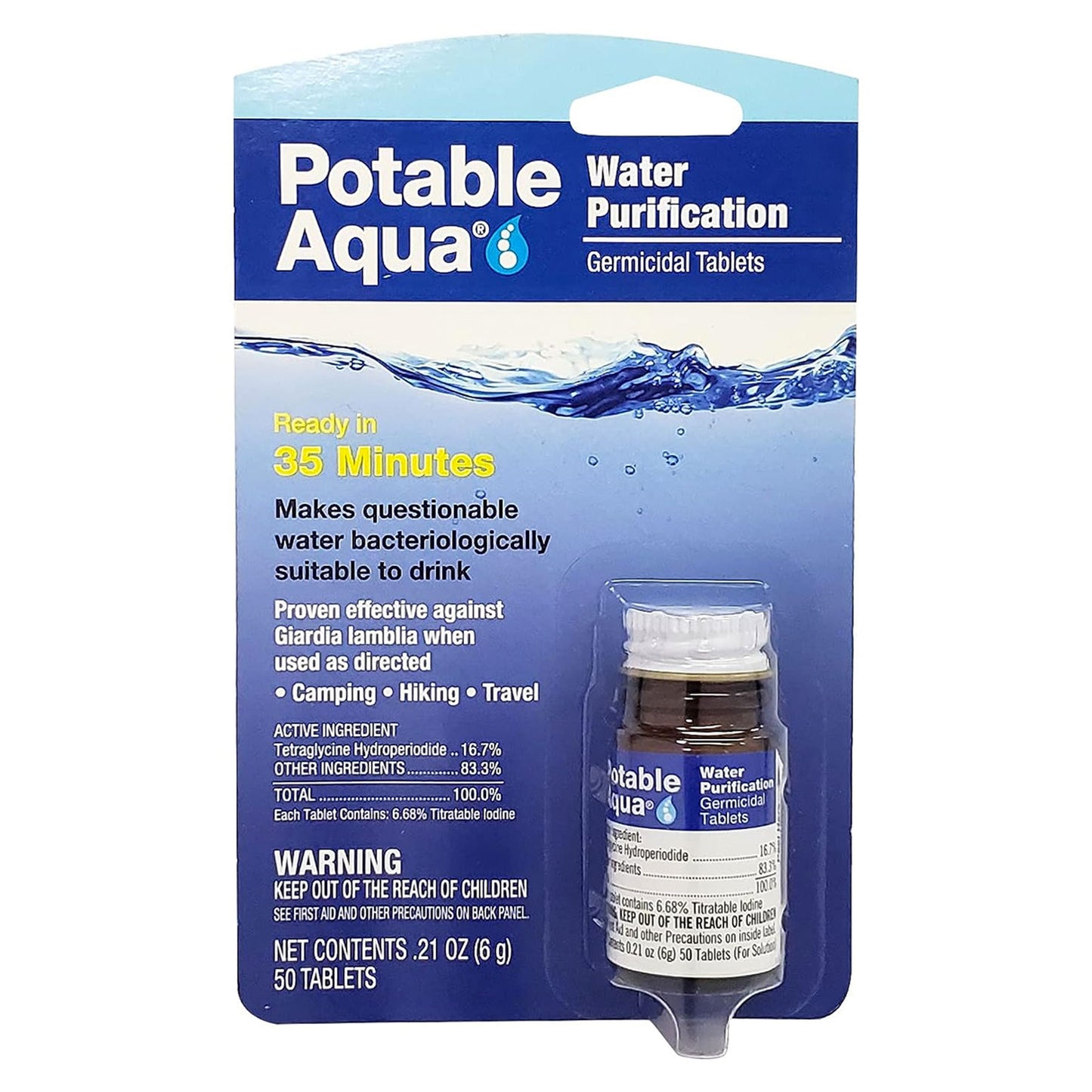 Drink Water Tablets