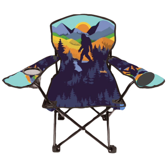 Bigfoot Scene Adult Arm Chair