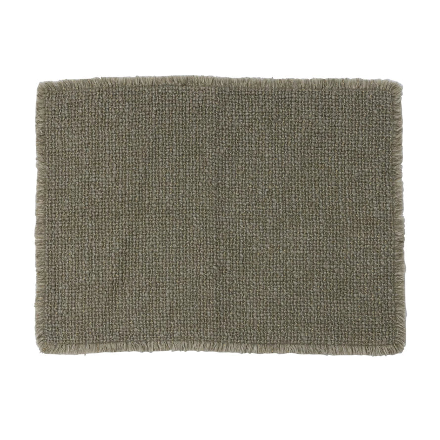 Woven Cotton Blend Placemat