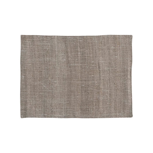 Woven Hemp Placemat,Natural