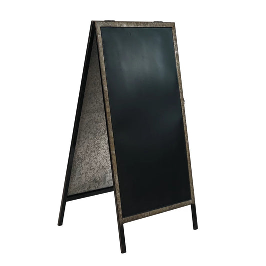 Galvanized Metal Sandwich Chalkboard