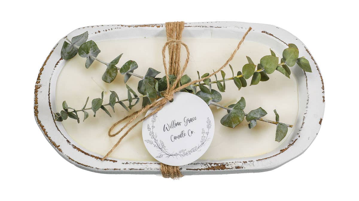 Petite Dough Candle