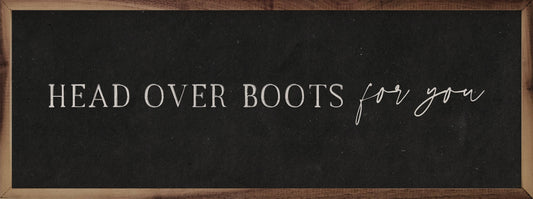 Head Over Boots For You Black