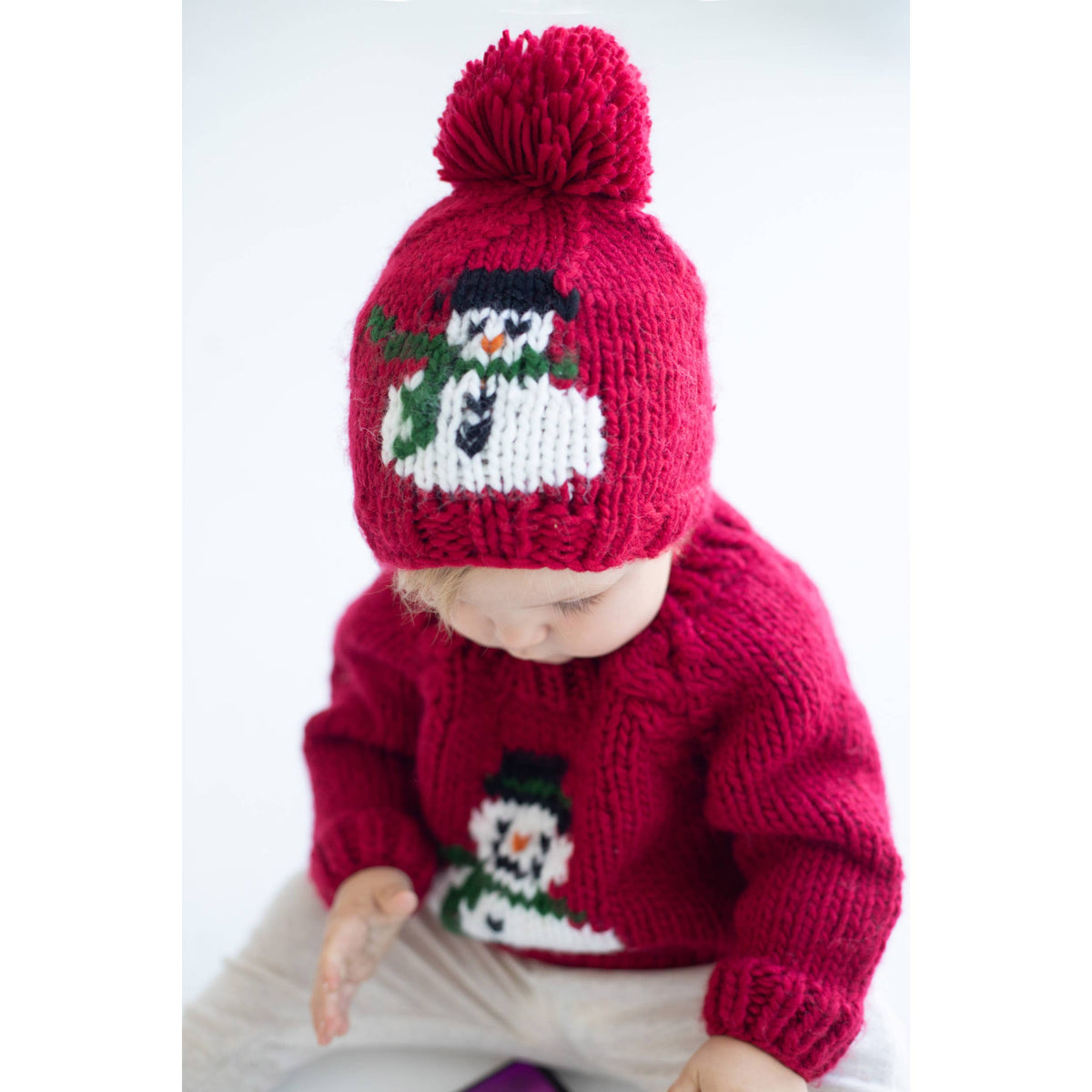 Frosty Snowman Ruby Crew Neck Sweater Baby & Toddler SALE