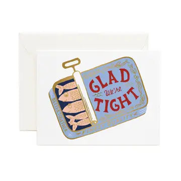 Tight as Sardines Card