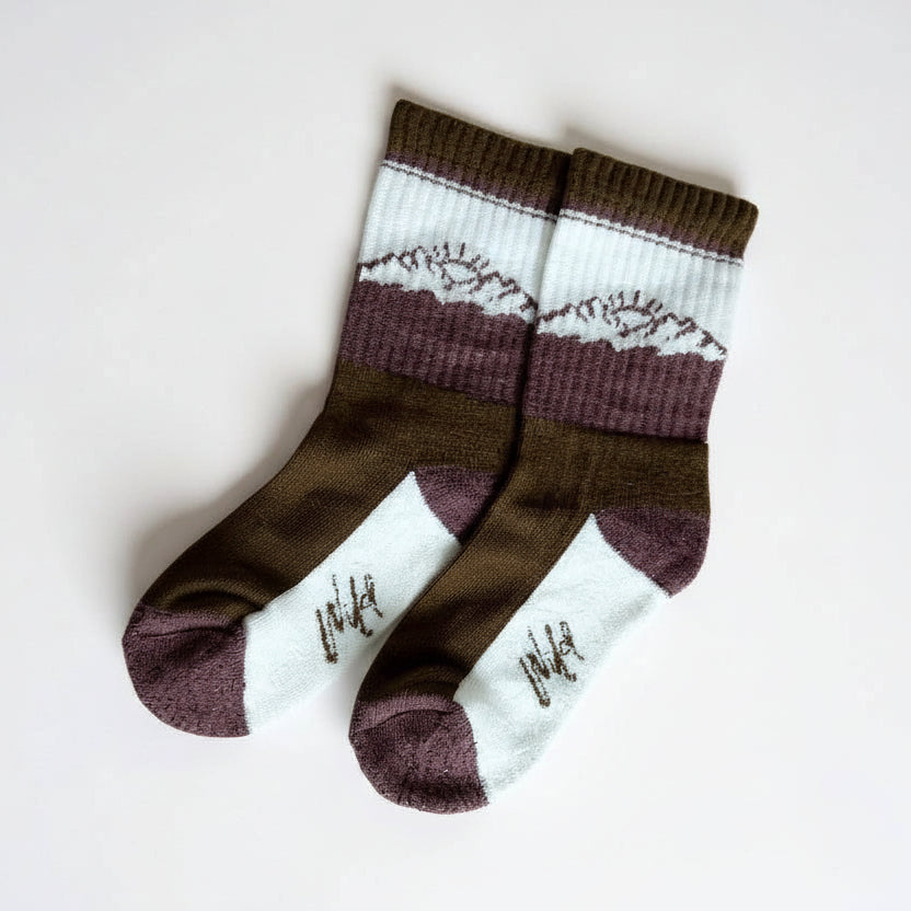 Boot Socks "Wild" Merino Wool