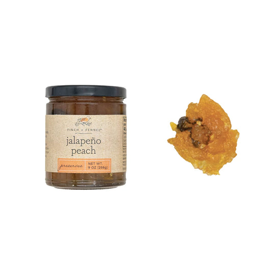 Finch & Fennel Jalapeño Peach Preserves