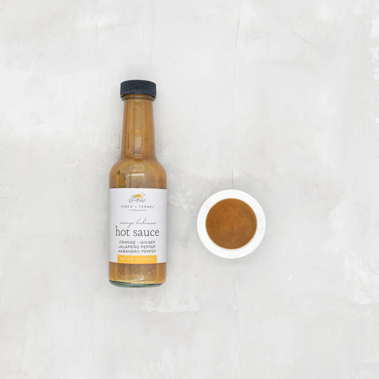 Finch & Fennel 5 oz. Orange Habanero Hot Sauce