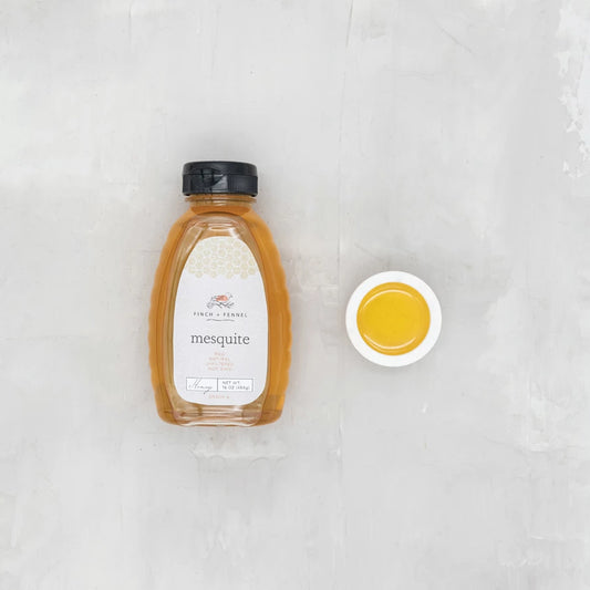 Finch & Fennel 16 oz. Grade A Unfiltered Mesquite Honey