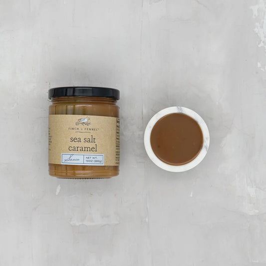 Finch & Fennel 10 oz. Sea Salt Caramel Sauce