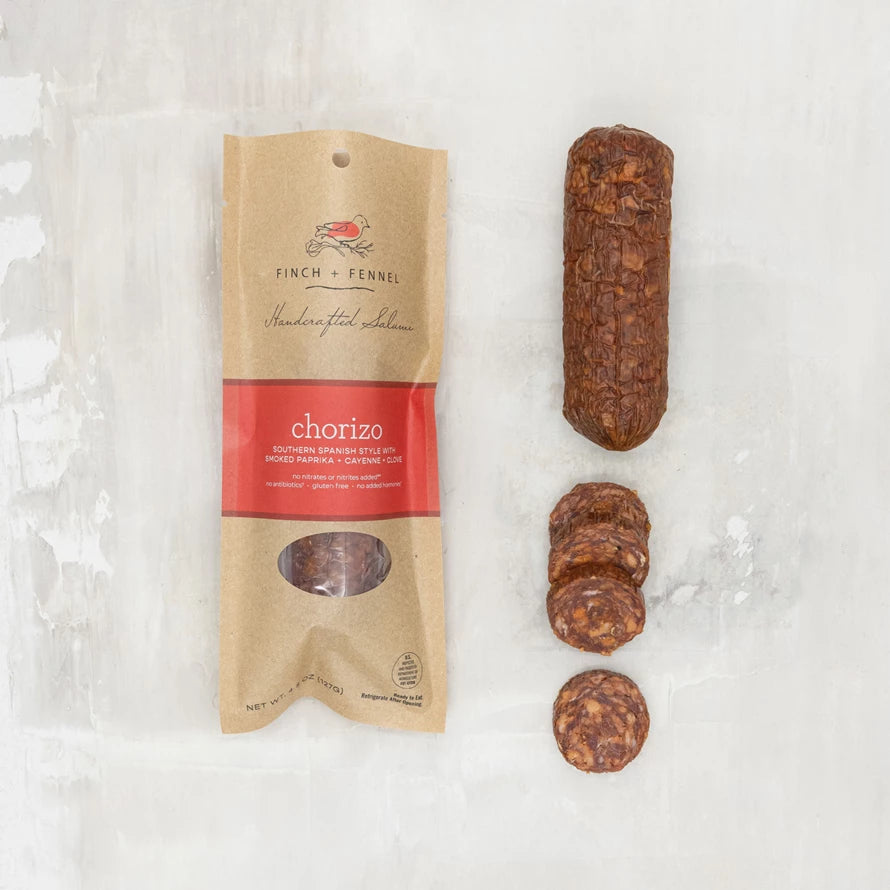 Finch & Fennel 4.5 oz. Chorizo Salumi