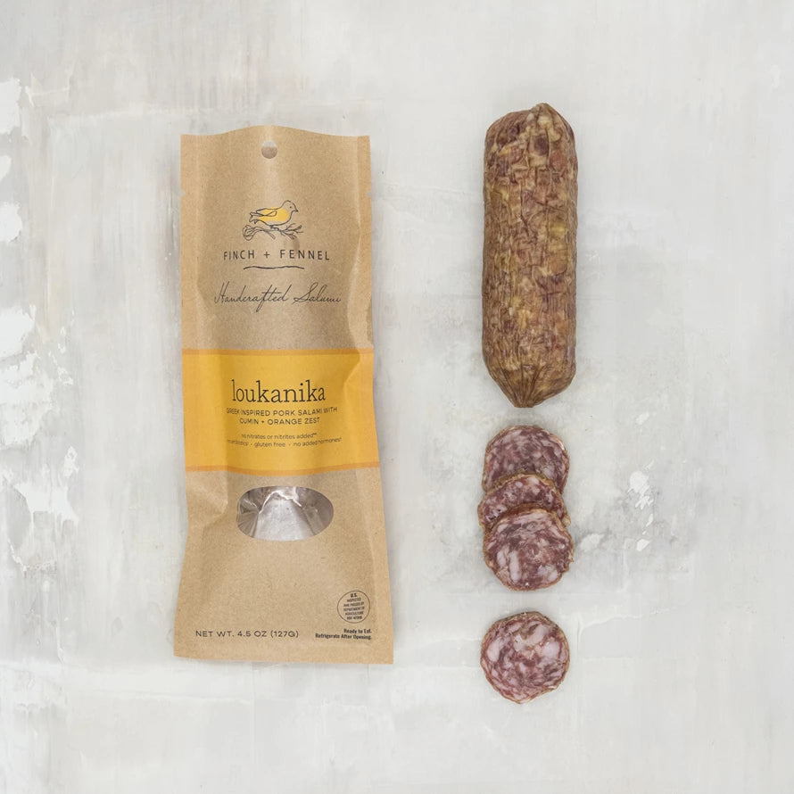 Finch & Fennel 4.5 oz. Loukanika Salumi