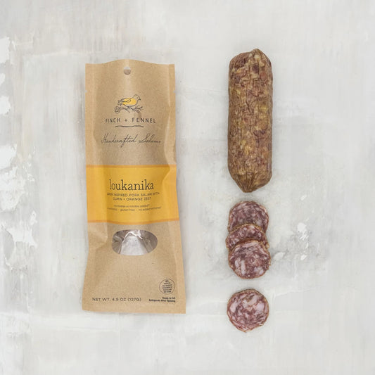 Finch & Fennel 4.5 oz. Loukanika Salumi