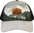 Denali Heather Grey Trucker Cap w/ TT Patch