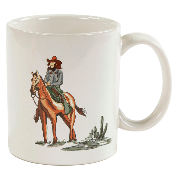 Ranch Life Cowgirl Mugs