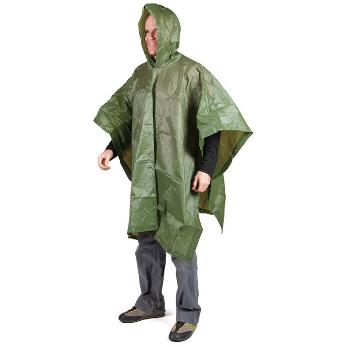 Evergreen Peregrine Rain Poncho
