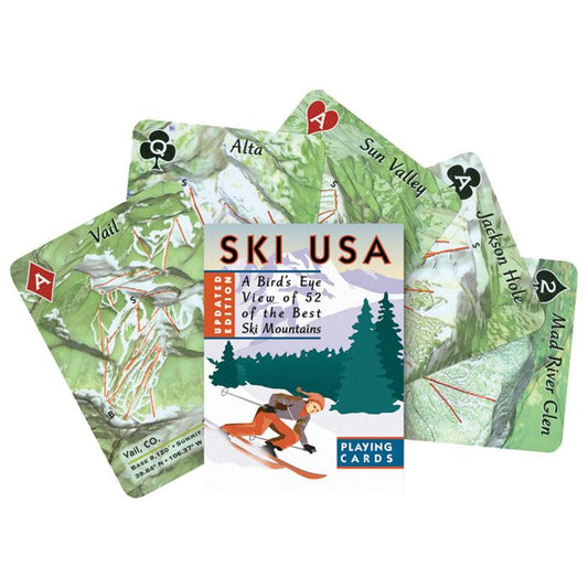 SKI USA PLAYING CARDS