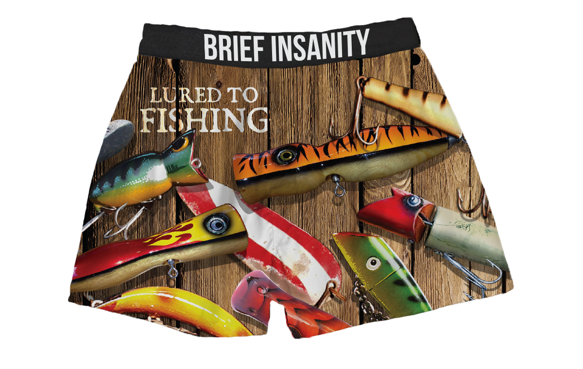 Lured To Fishing Boxers