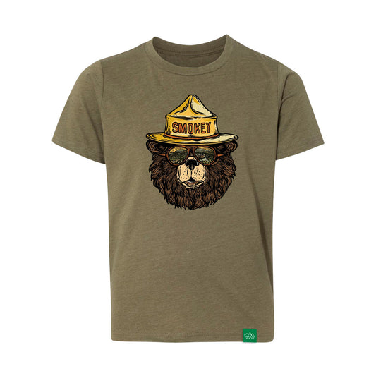 Smokey the Groovy Bear Youth T-Shirt