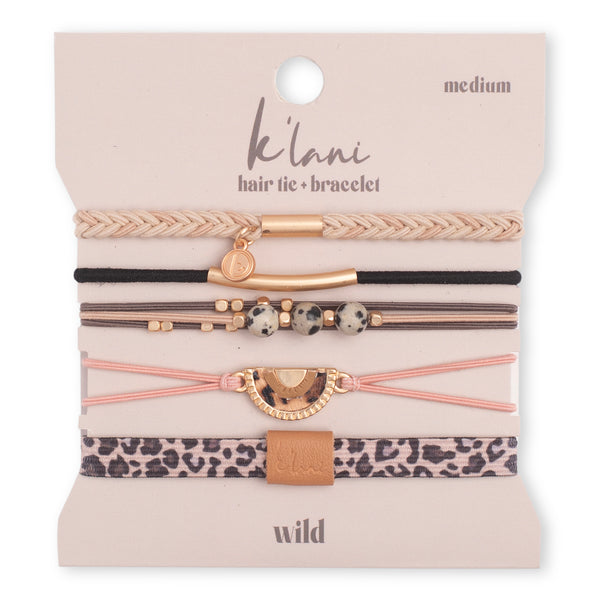 K'lani Wild hair tie + bracelet