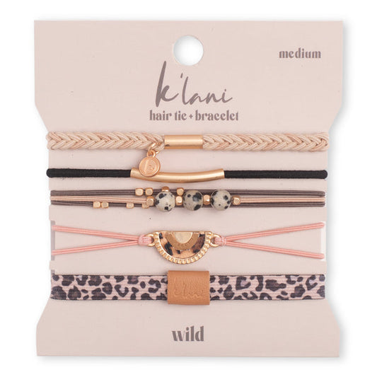 K'lani Wild hair tie + bracelet